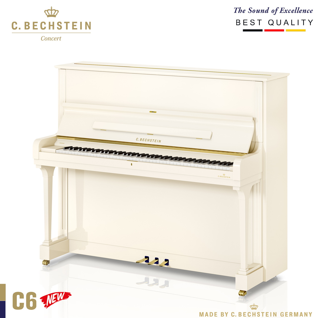 ĐÀN PIANO UPRIGHT C. BECHSTEIN C6 (TỪ 1.458 TRIỆU)