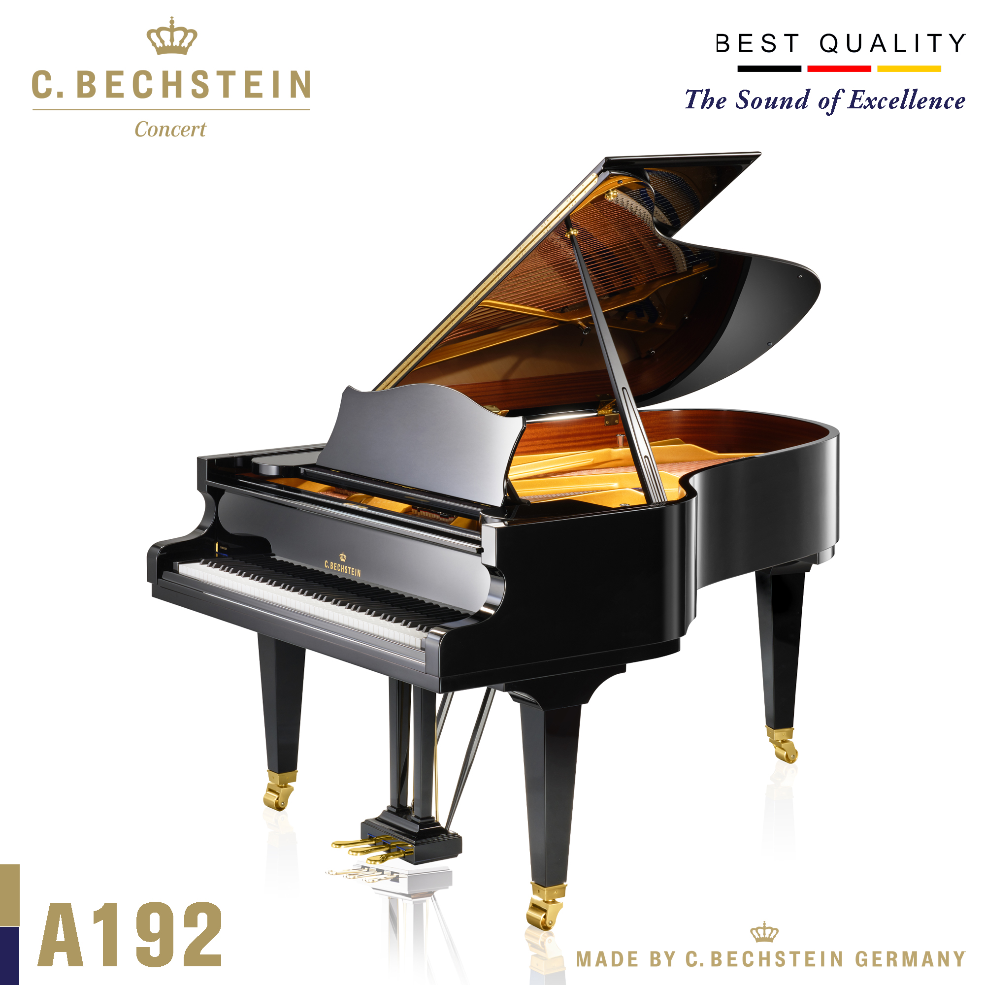 ĐÀN PIANO GRAND C. BECHSTEIN CONCERT A192 (TỪ 3.648 TRIỆU)