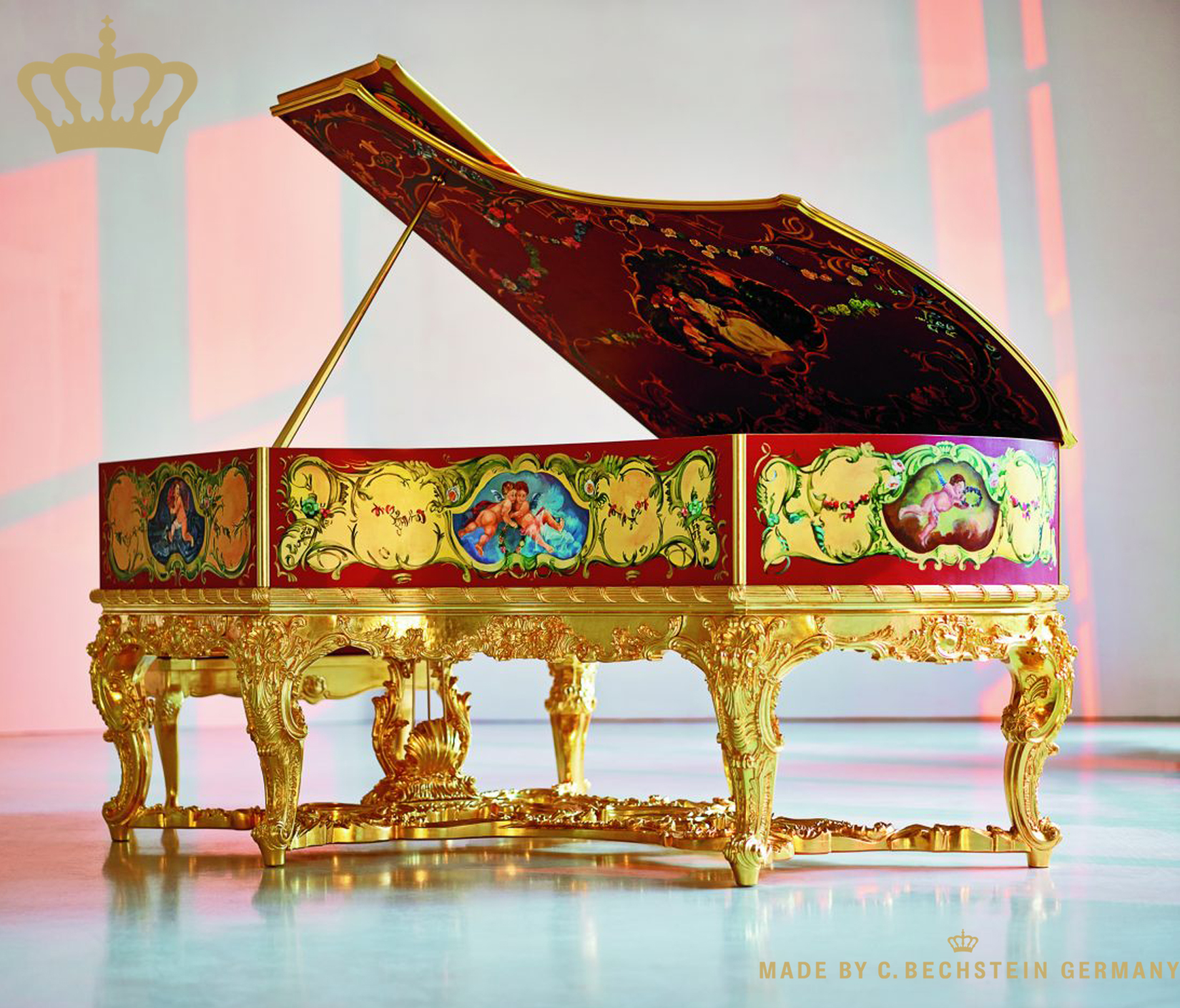 ĐÀN PIANO GRAND C. BECHSTEIN SPECIAL LOUIS XV (42TỶ)