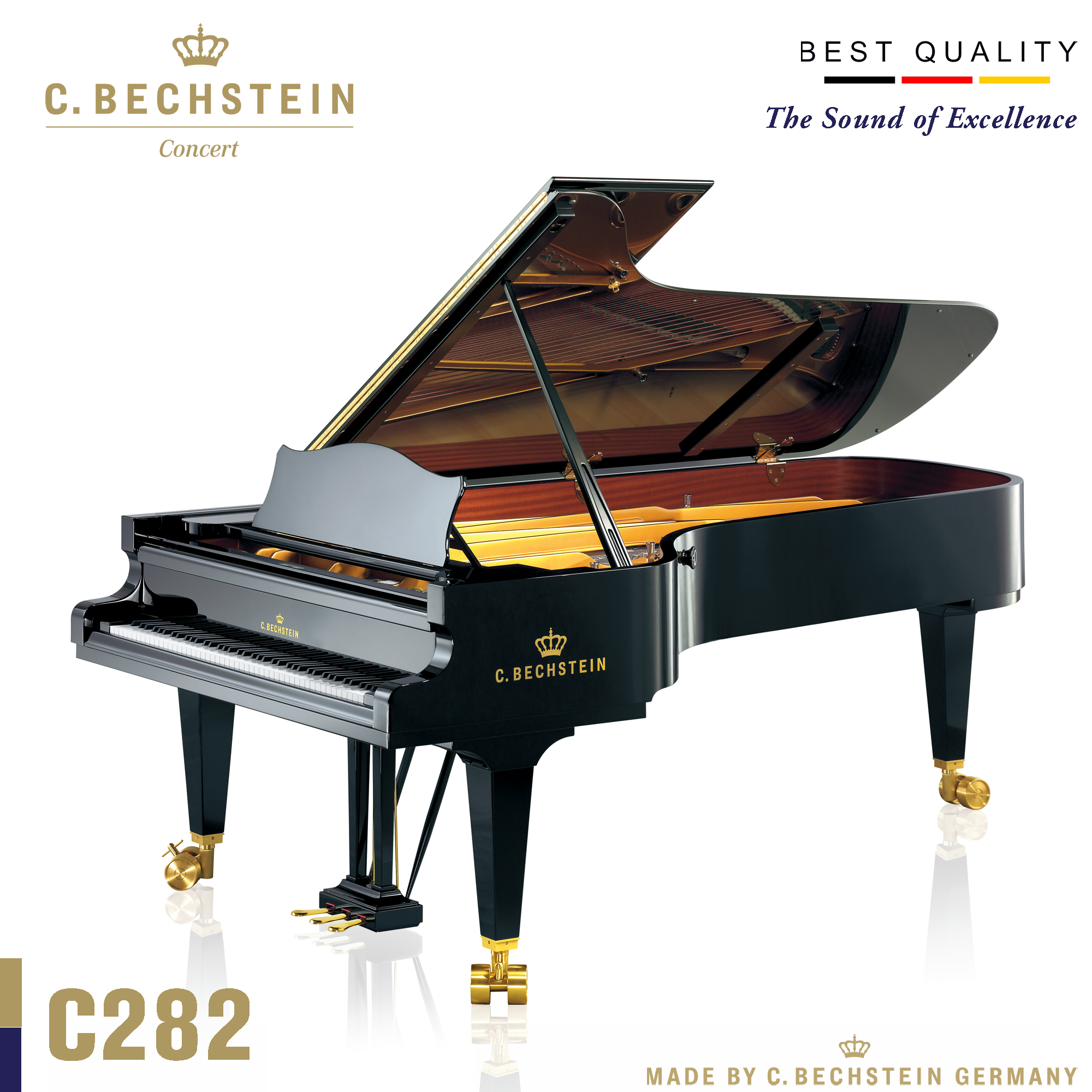 ĐÀN PIANO GRAND C. BECHSTEIN CONCERT D282 (LIÊN HỆ)