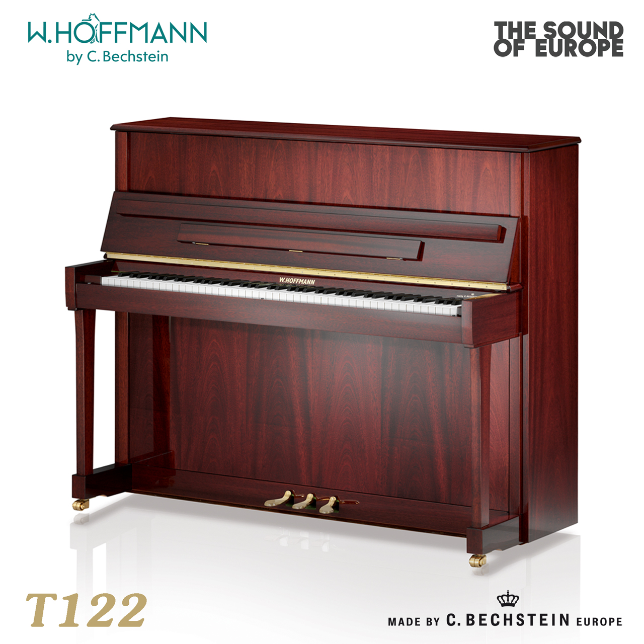 ĐÀN PIANO UPRIGHT W. HOFFMANN T122 (TỪ 448 TRIỆU)