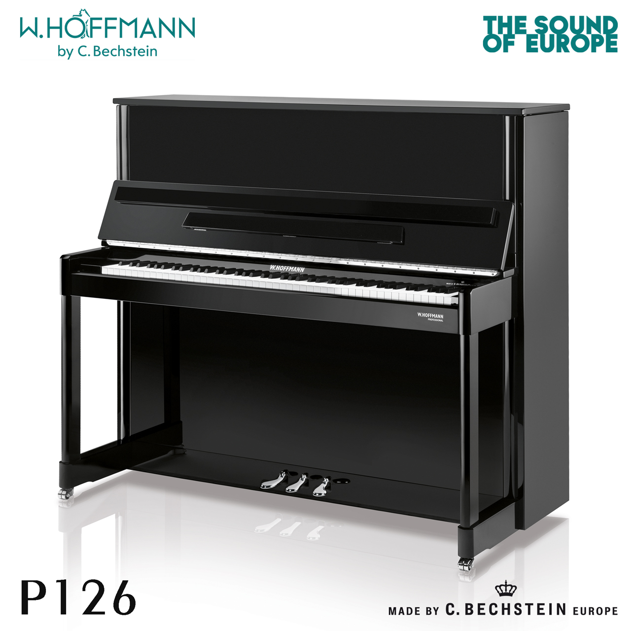 ĐÀN PIANO UPRIGHT W. HOFFMANN P126 (TỪ 598 TRIỆU)