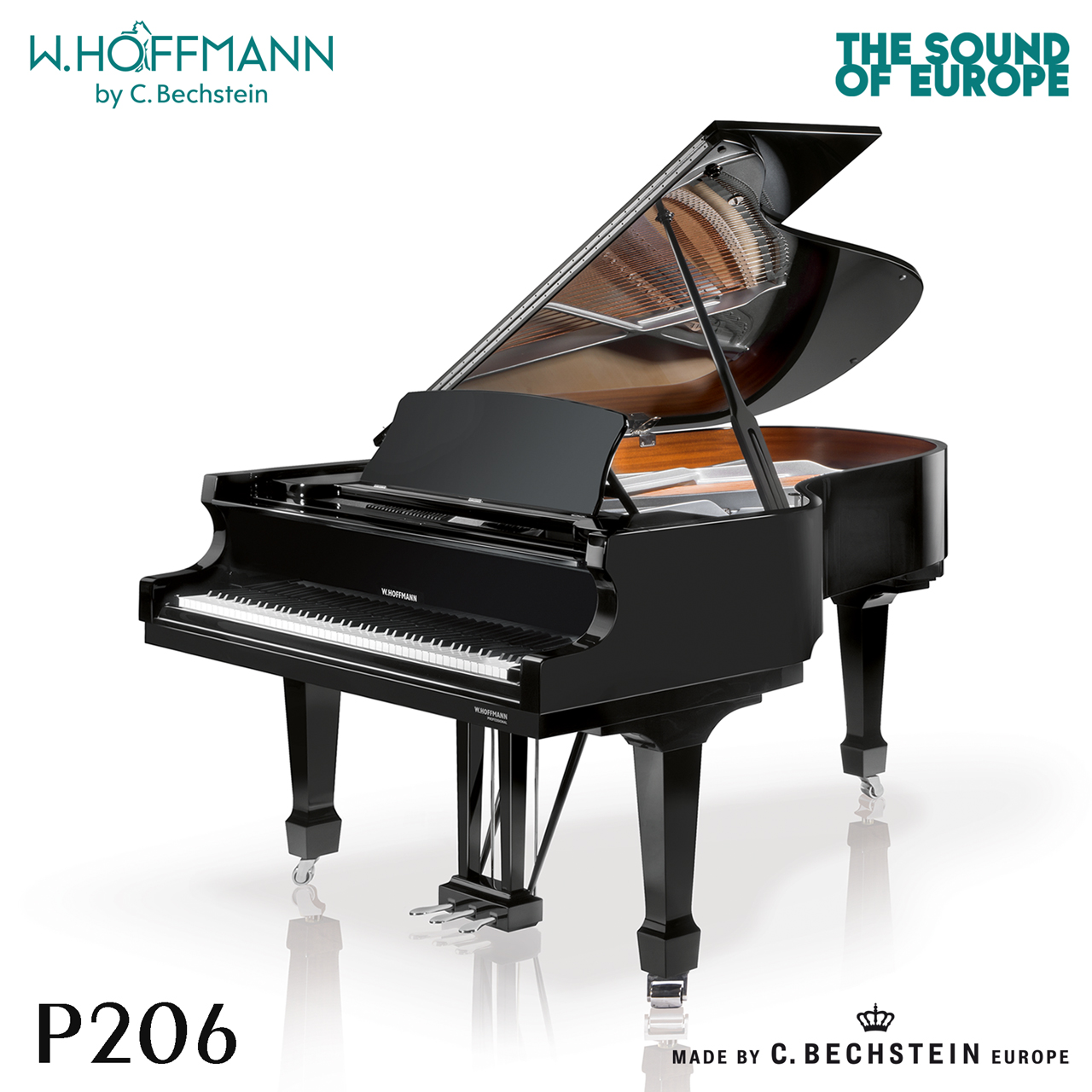 ĐÀN PIANO GRAND W. HOFFMANN P206 (TỪ 1.798 TRIỆU)